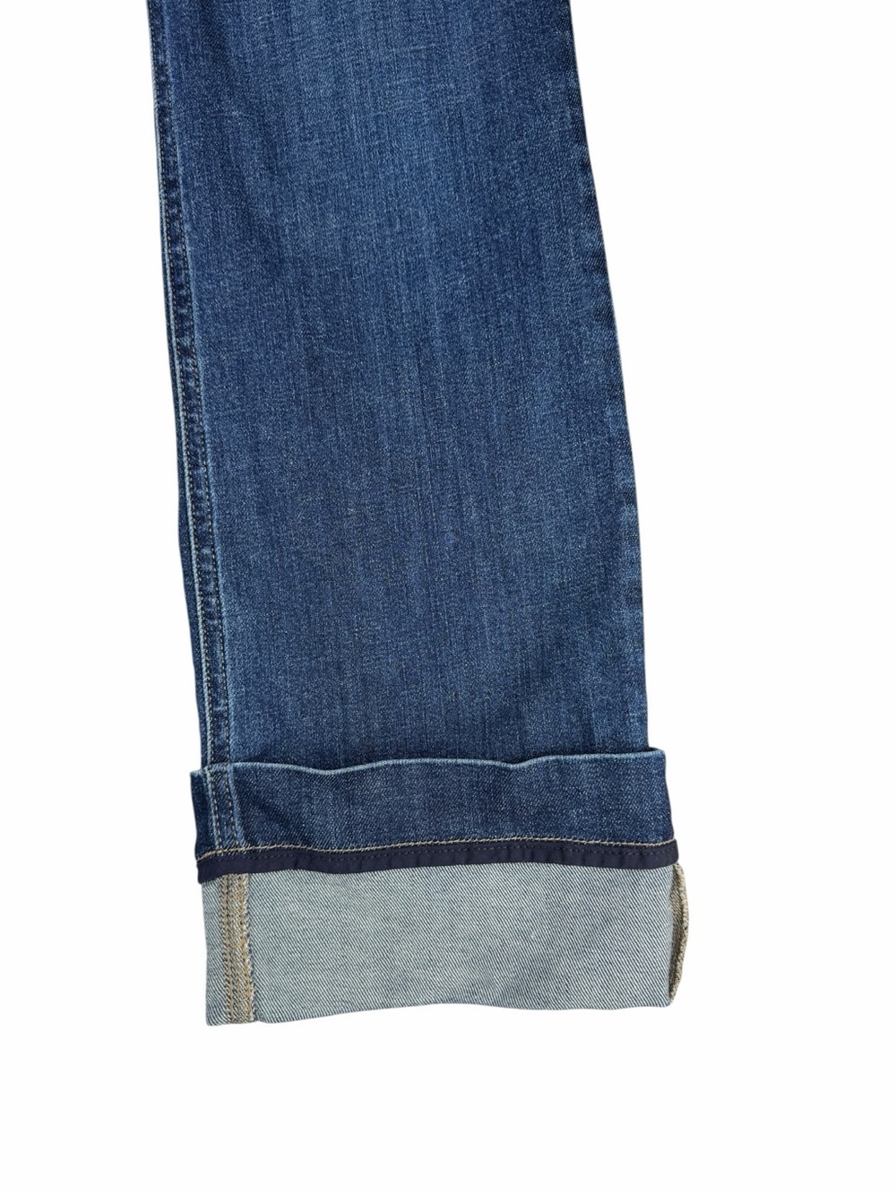Pilcro Dark Blue Wide-Leg Jeans - Picture 3 of 9